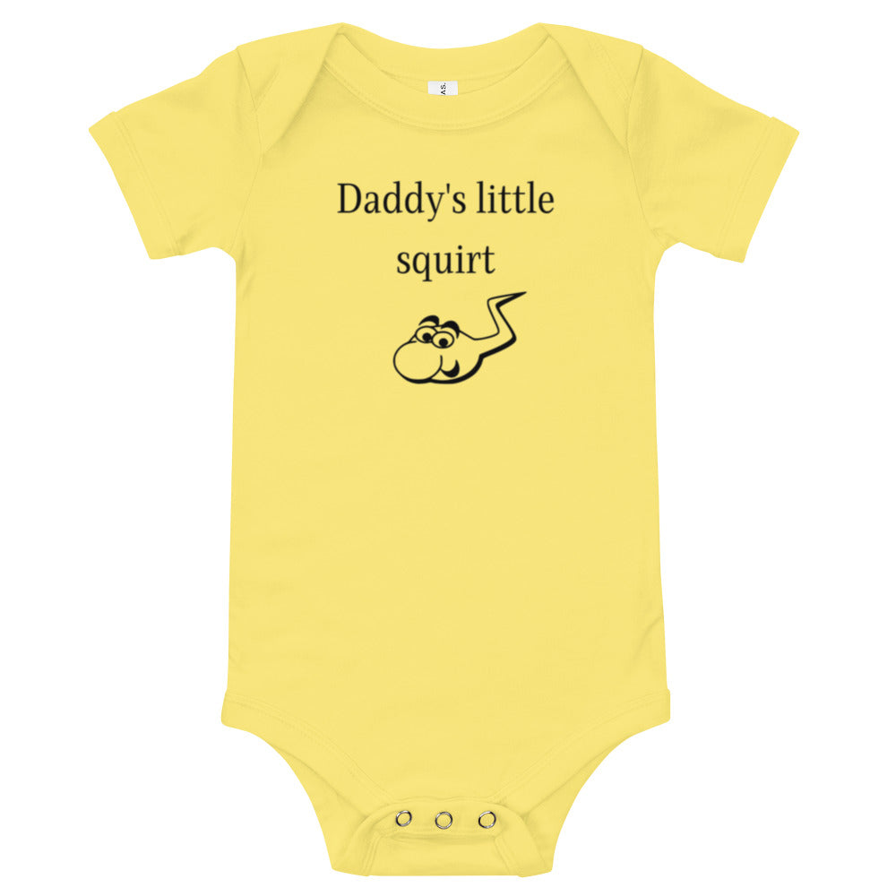 Baby onesie - Daddy's little squirt