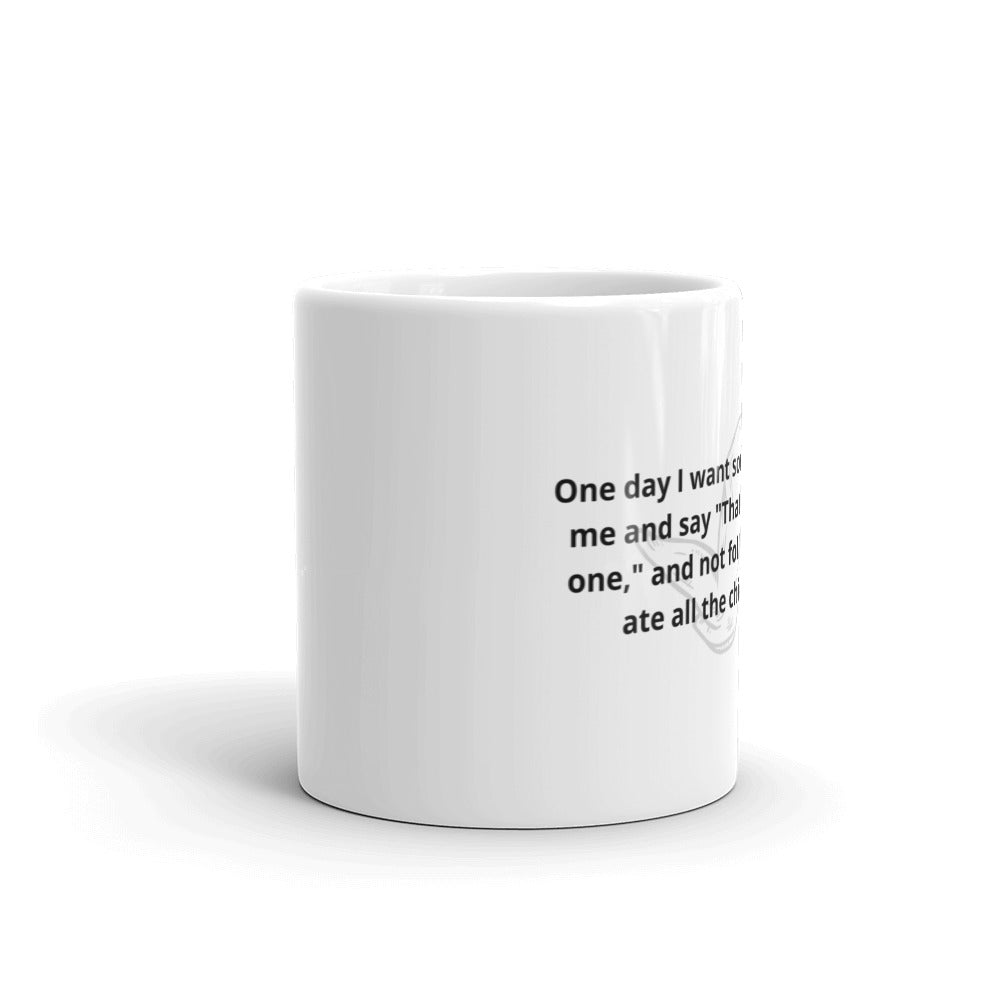 funny coffee mug - chicken wings